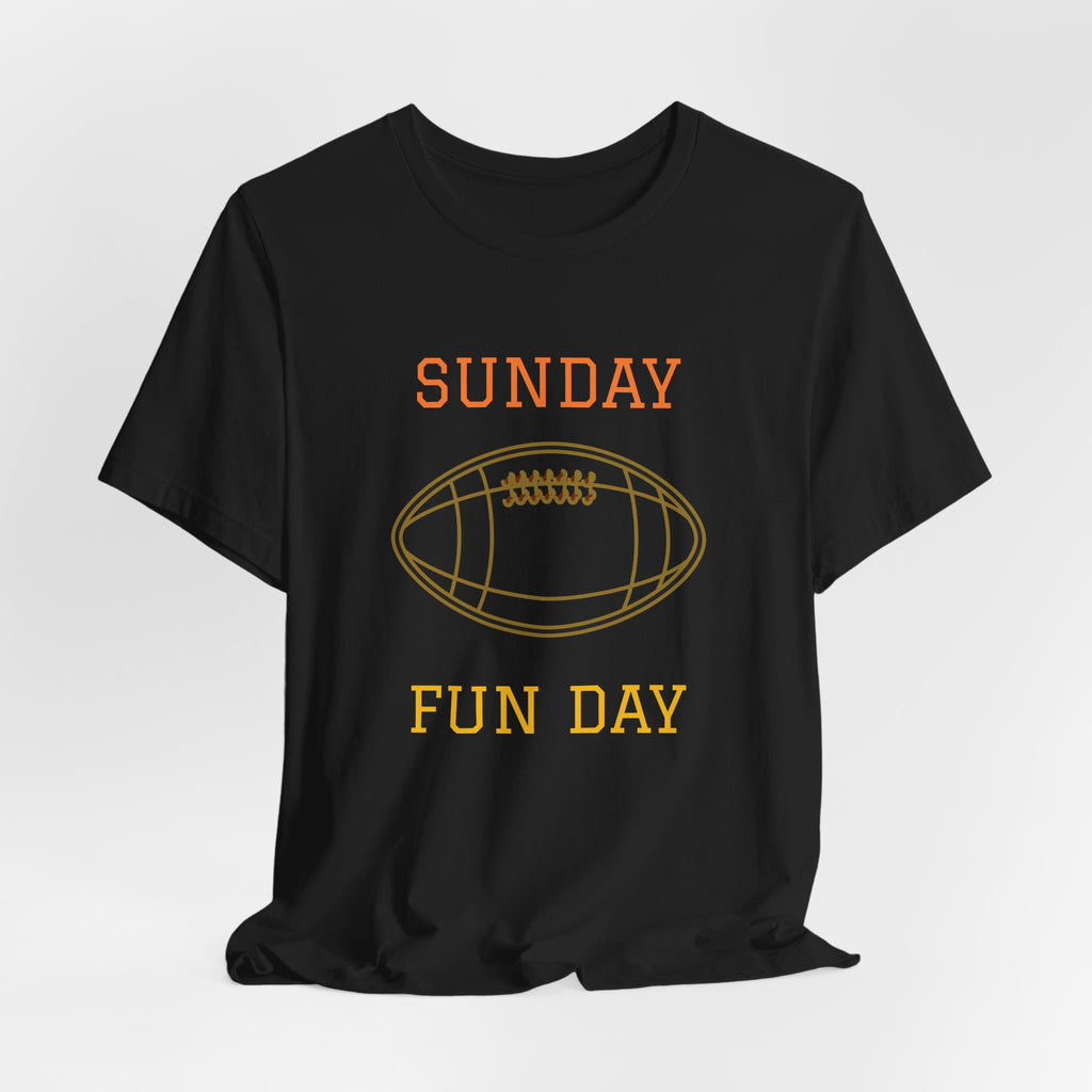 Sunday Fun Day Football T-Shirt — Casual Game Day Tee