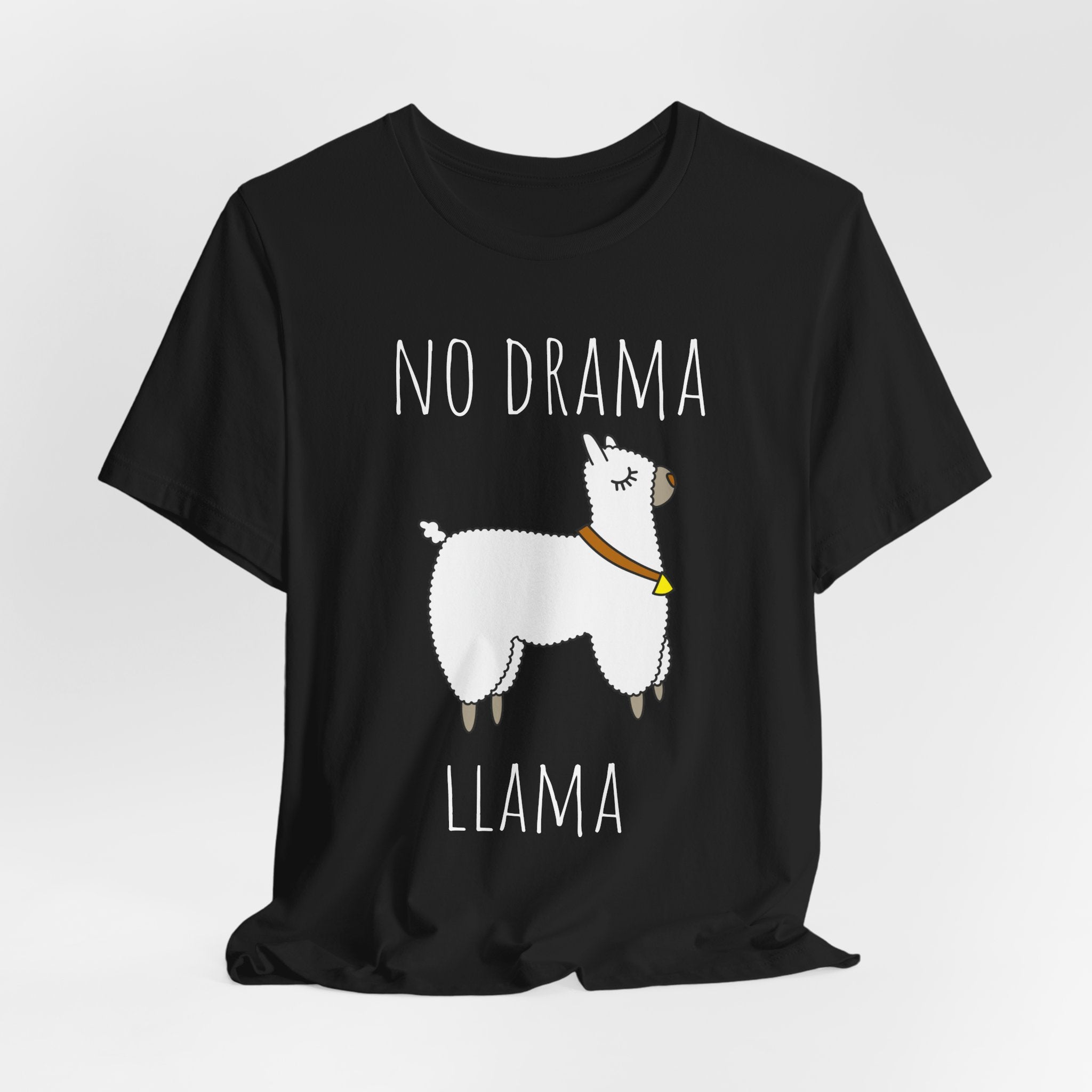 No Drama Llama T-Shirt — Funny Llama Graphic Tee