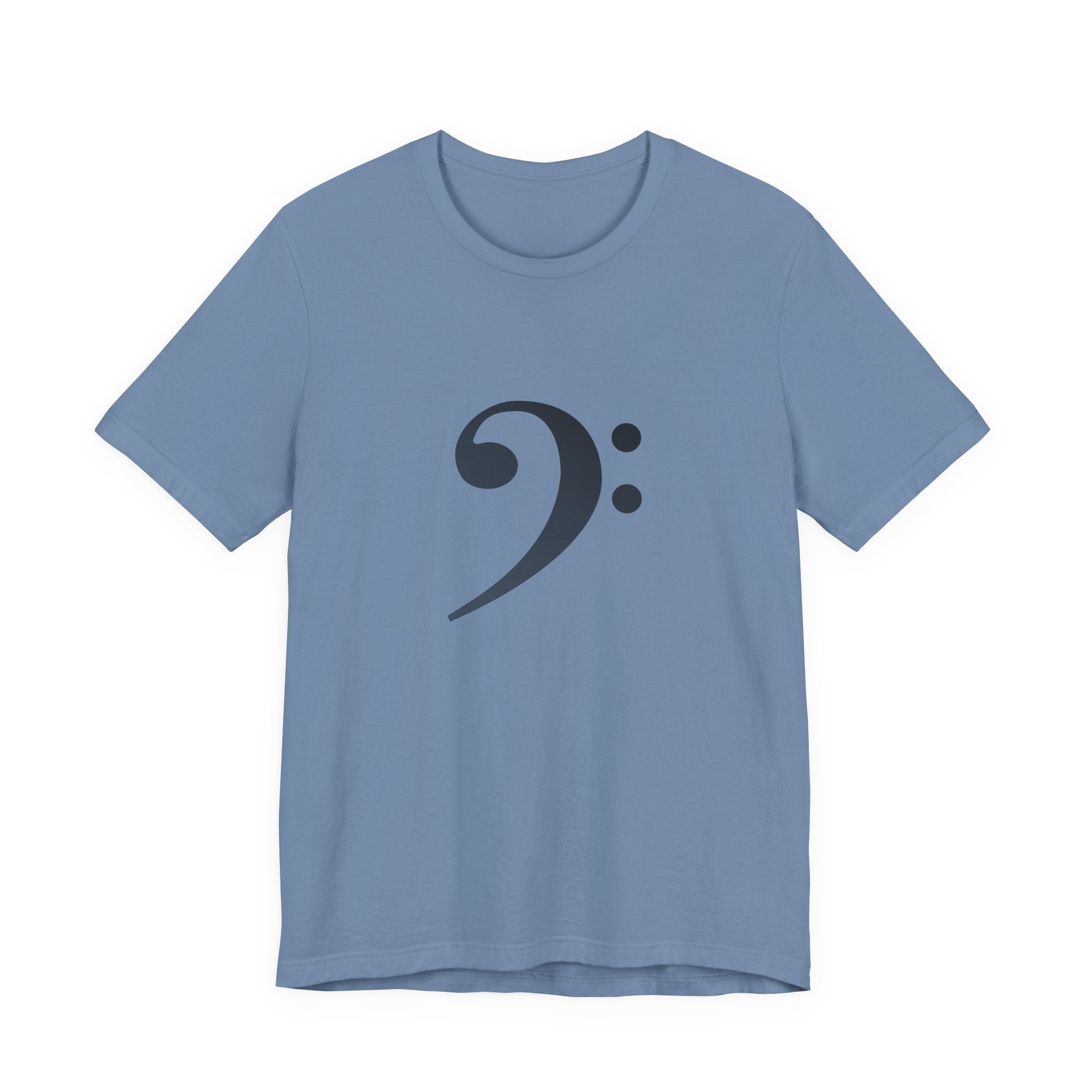 Bass Clef T‑Shirt — Minimal Music Symbol Tee for Musicians & Bassists