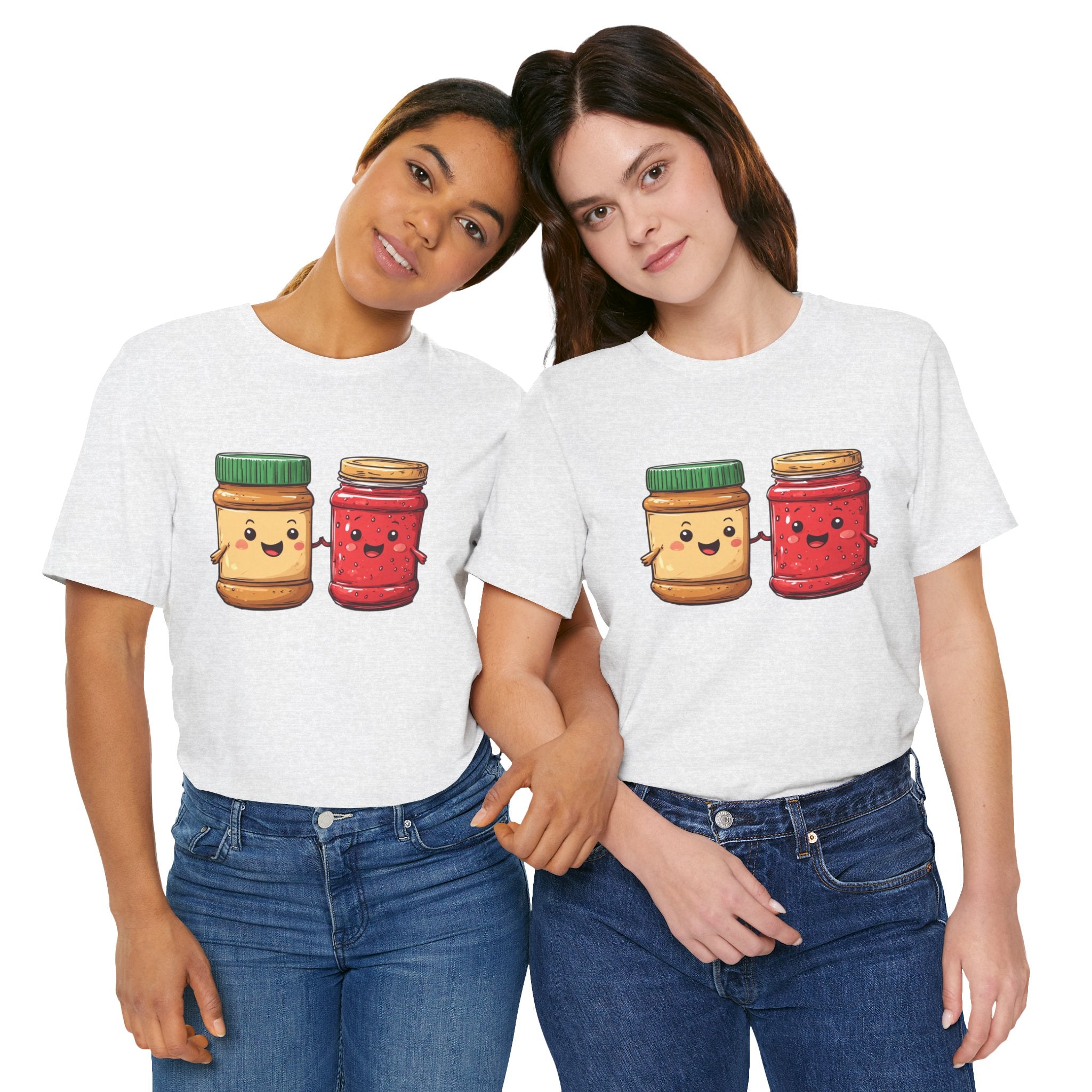 Peanut Butter & Jelly Cute Jars Tee
