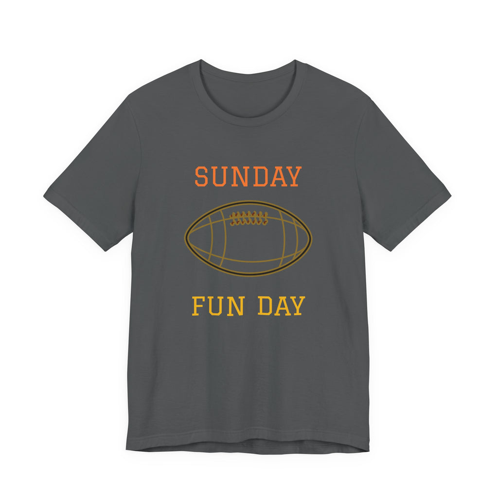 Sunday Fun Day Football T-Shirt — Casual Game Day Tee