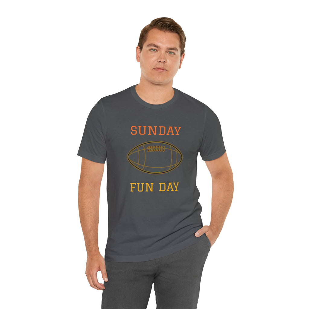 Sunday Fun Day Football T-Shirt — Casual Game Day Tee