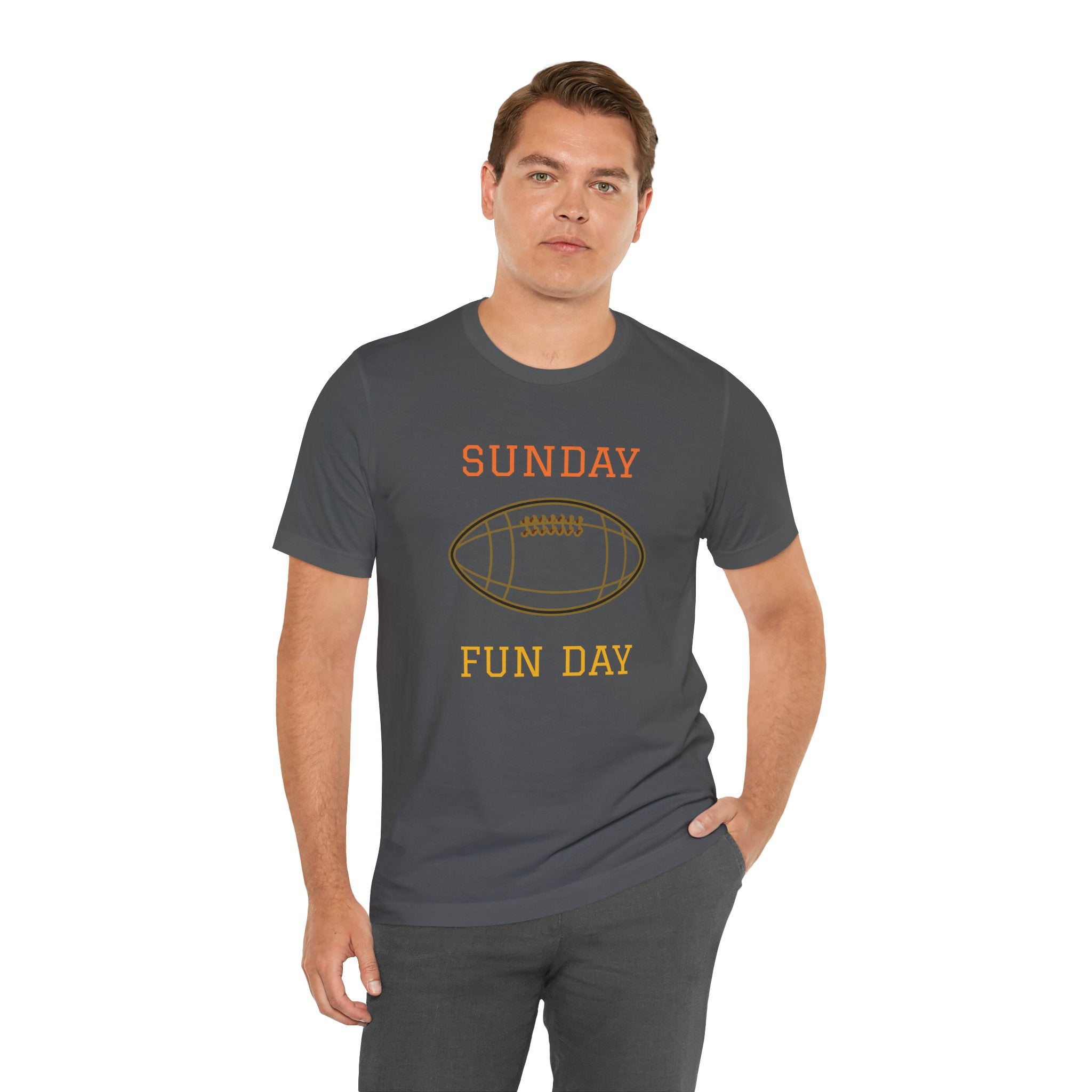 Sunday Fun Day Football T-Shirt — Casual Game Day Tee