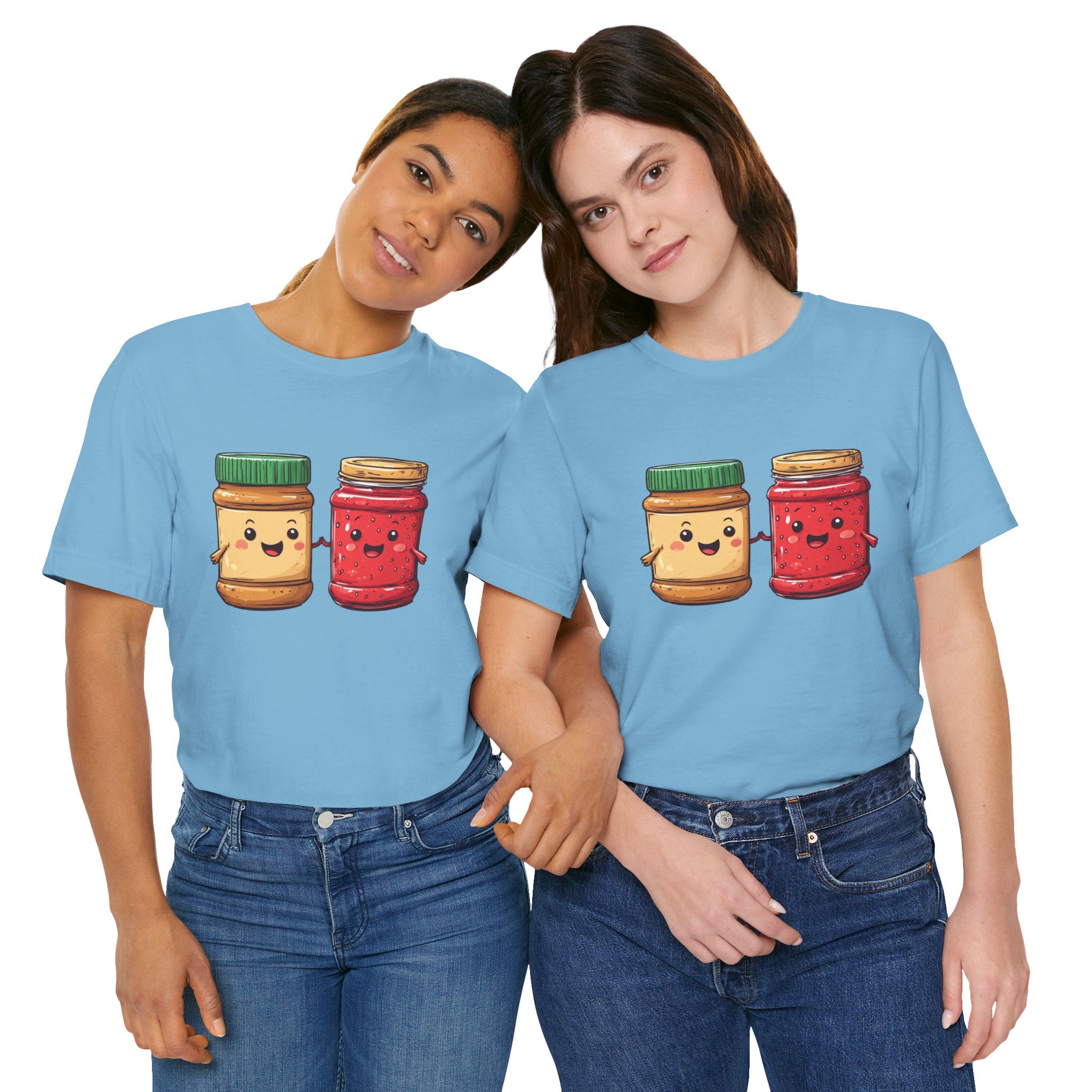 Peanut Butter & Jelly Cute Jars Tee