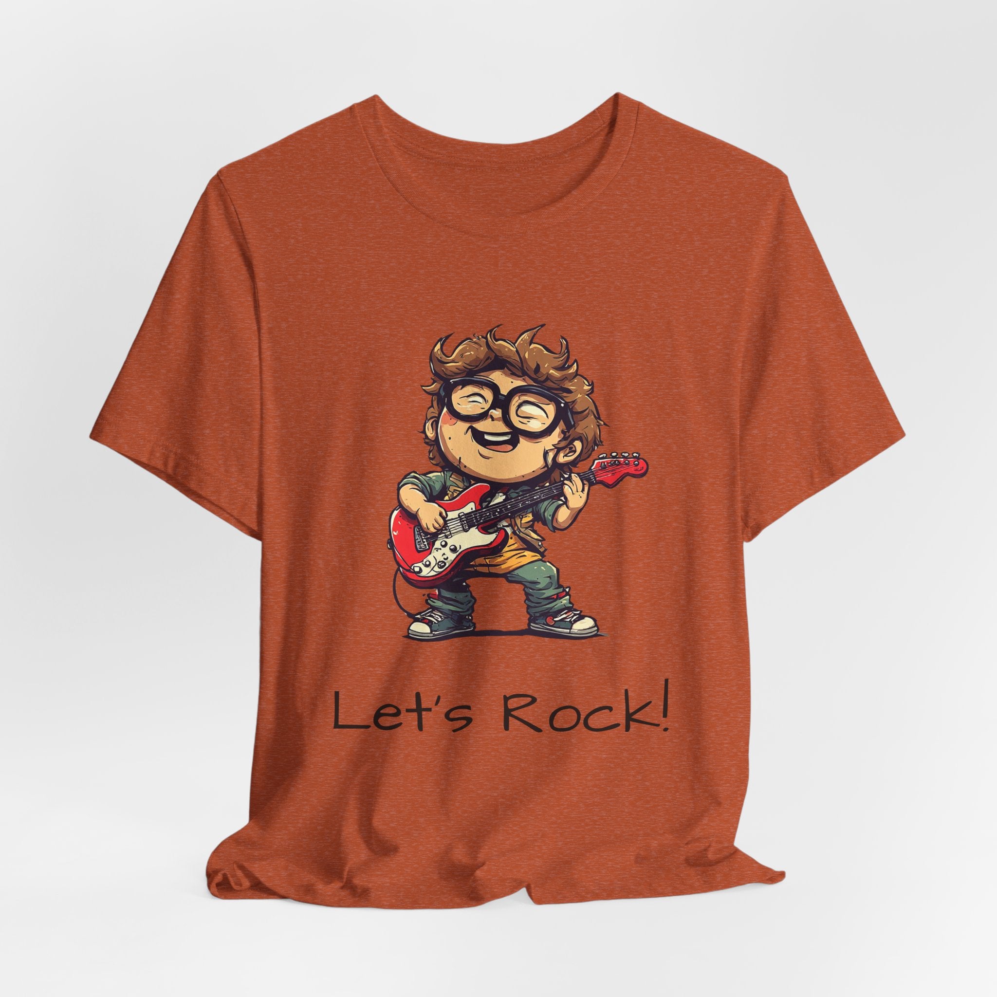 Let's Rock Guitar Kid T-Shirt