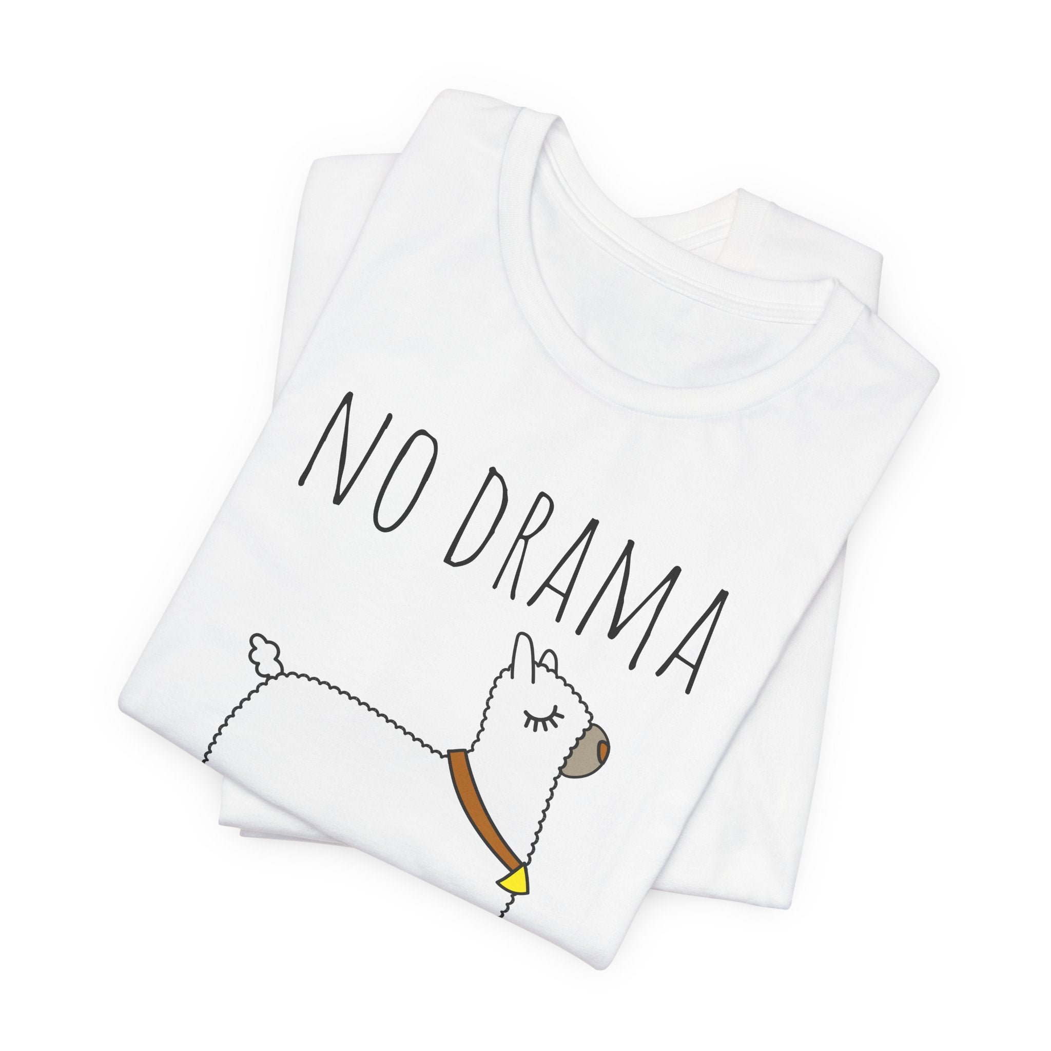 No Drama Llama T-Shirt — Funny Llama Graphic Tee