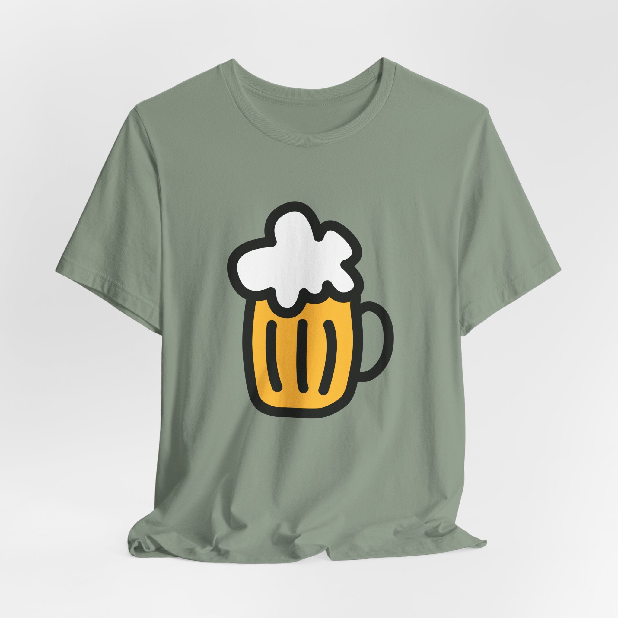 Beer Mug Tee — Cute Foamy Beer Graphic T-Shirt