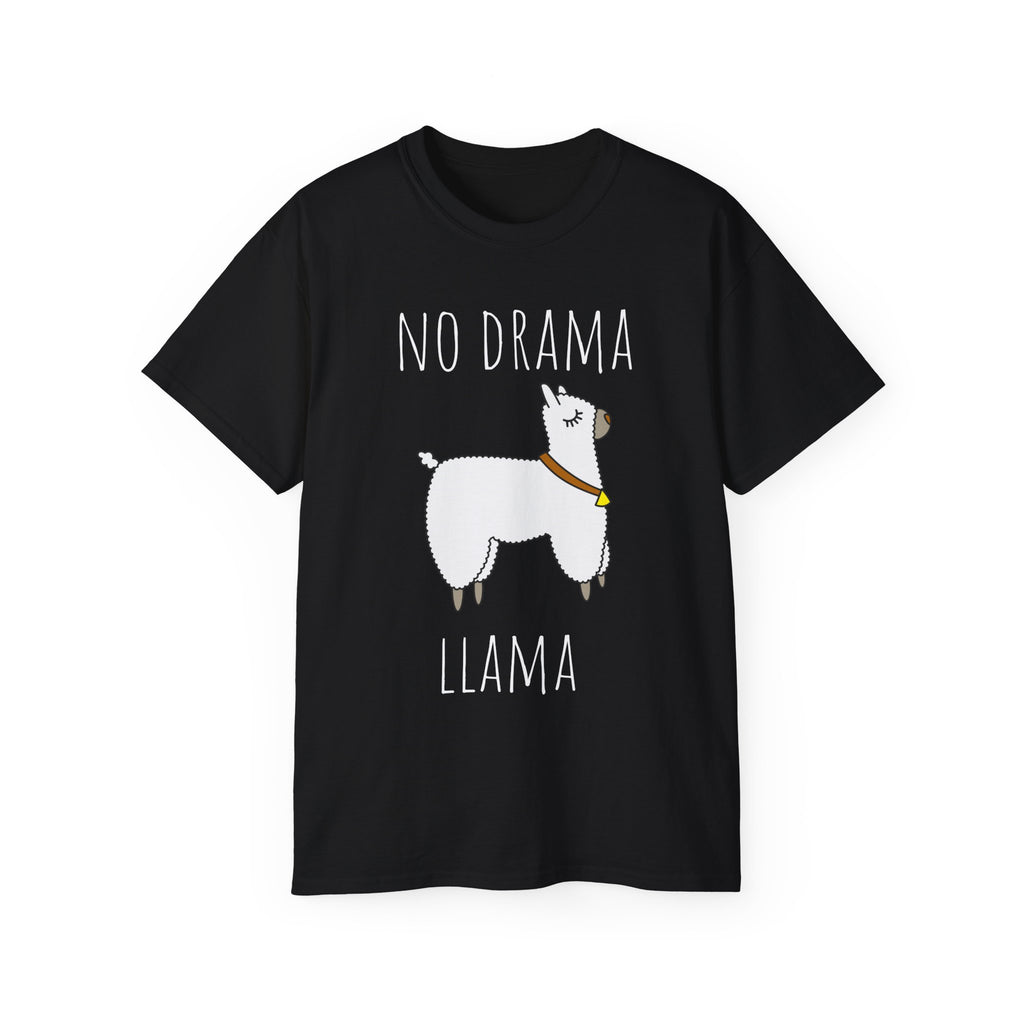 No Drama Llama T-Shirt — Funny Llama Graphic Tee