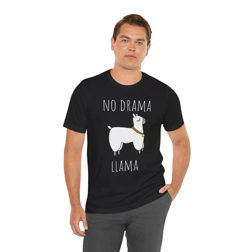 No Drama Llama T-Shirt — Funny Llama Graphic Tee