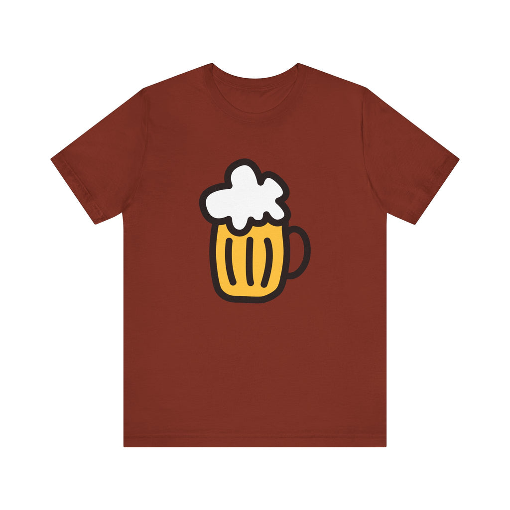 Beer Mug Tee — Cute Foamy Beer Graphic T-Shirt