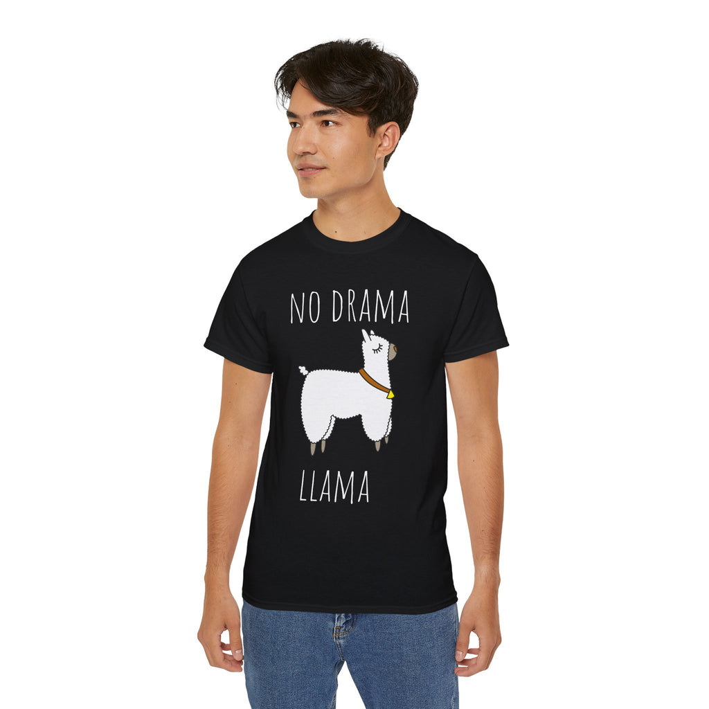 No Drama Llama T-Shirt — Funny Llama Graphic Tee