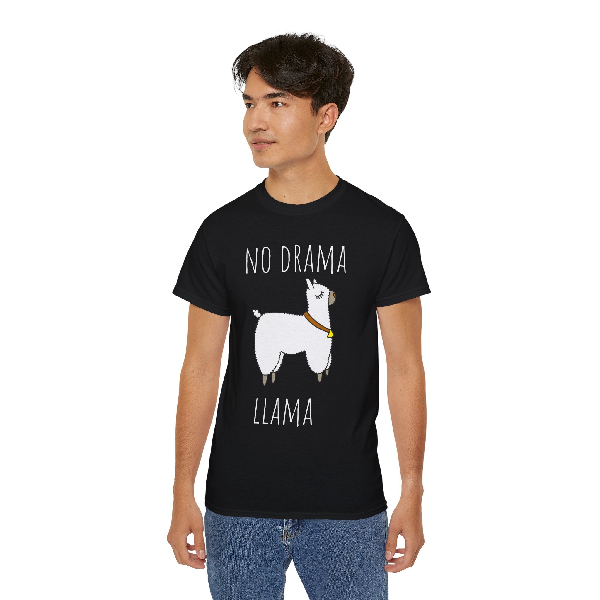No Drama Llama T-Shirt — Funny Llama Graphic Tee