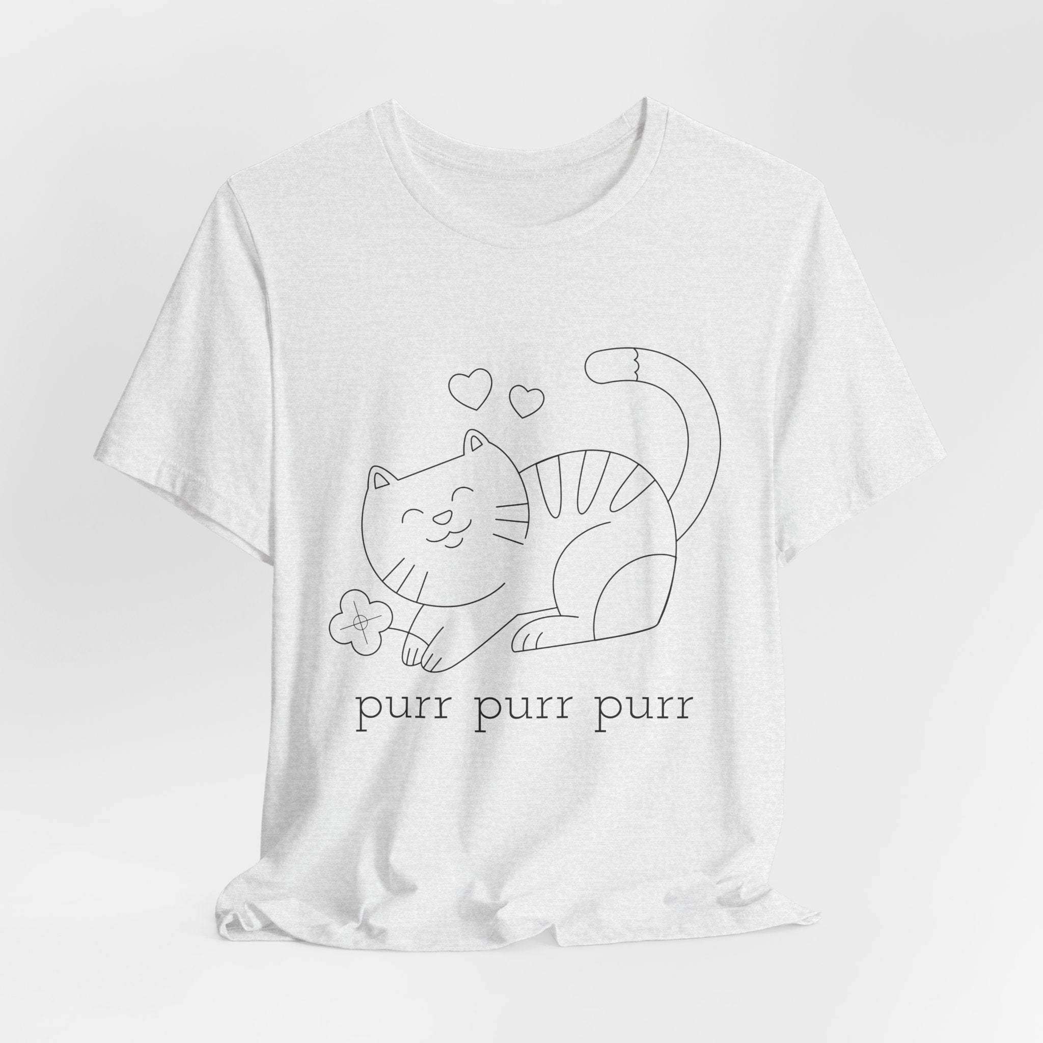 Purr Purr Purr Cat Tee