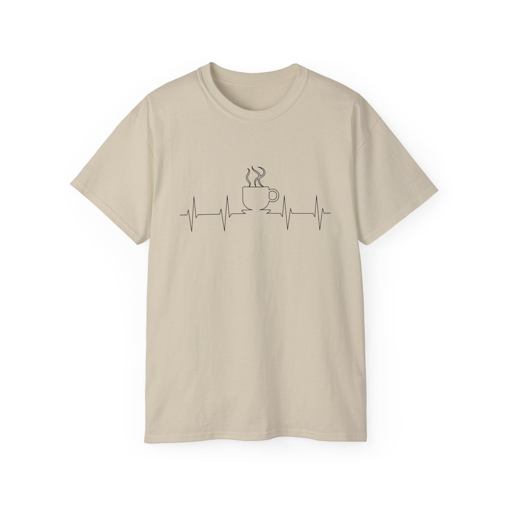 Coffee heartbeat Tee