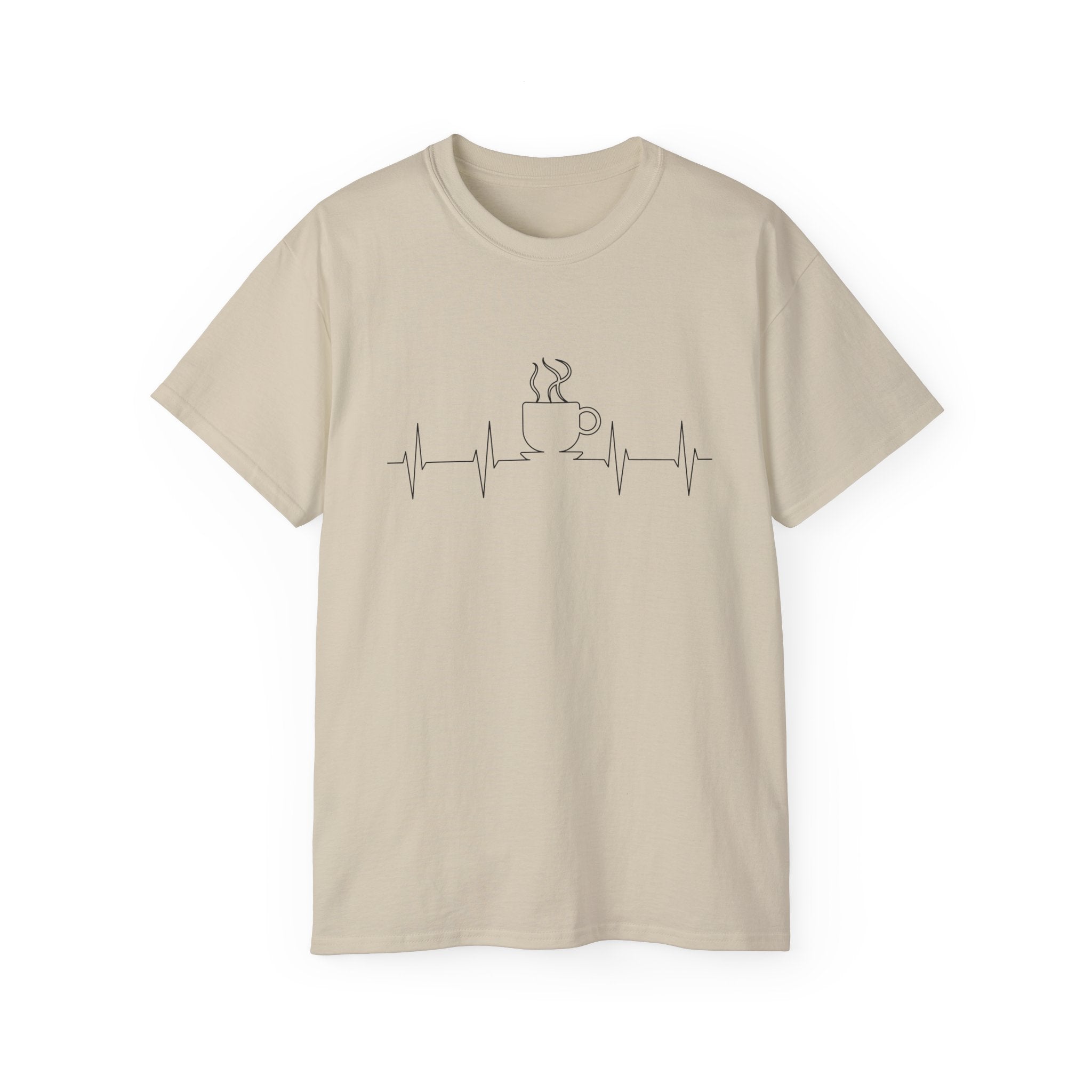 Coffee heartbeat Tee