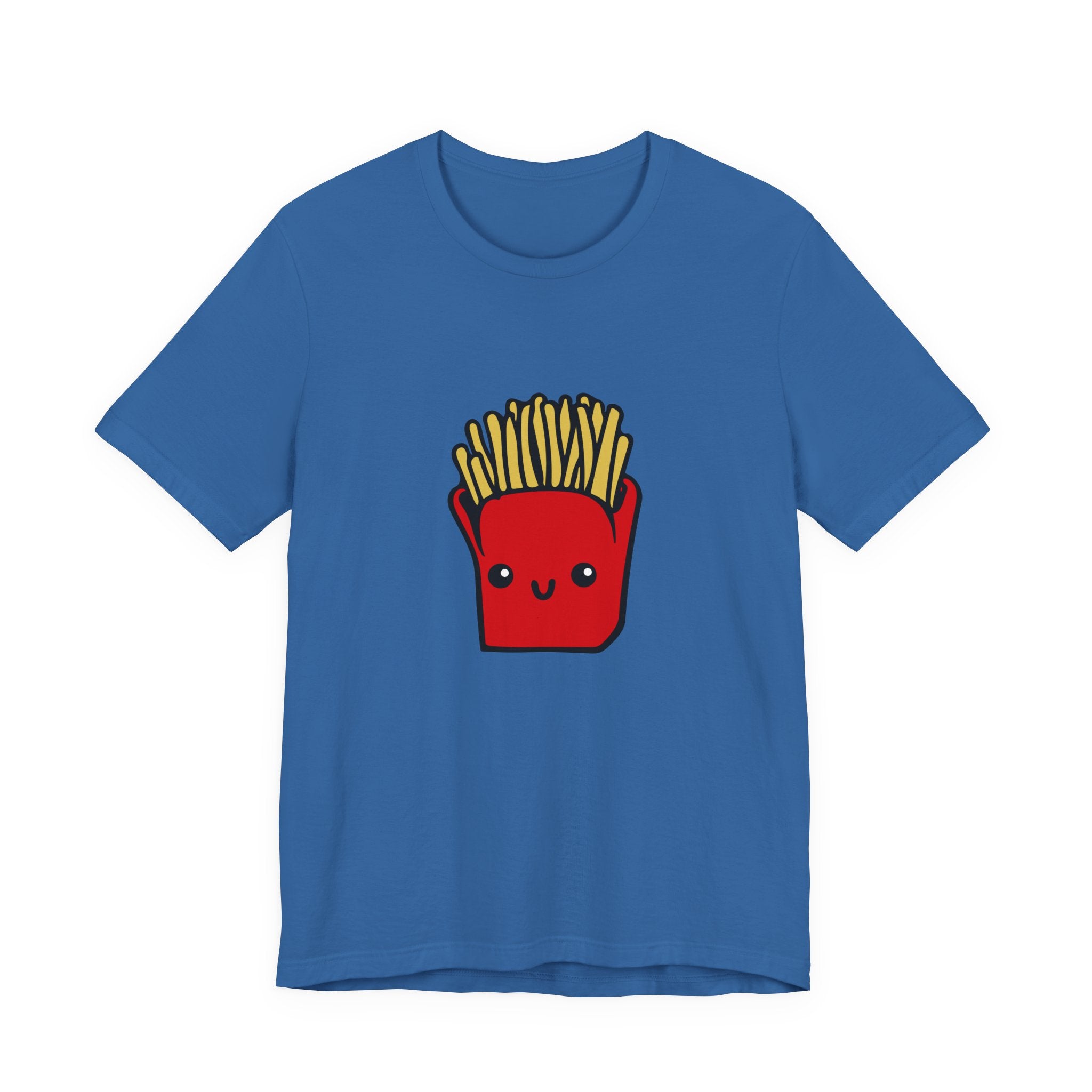 Kawaii Fries Tee — Cute Cartoon French Fry Graphic T-Shirt
