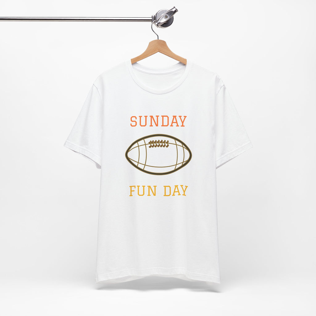 Sunday Fun Day Football T-Shirt — Casual Game Day Tee