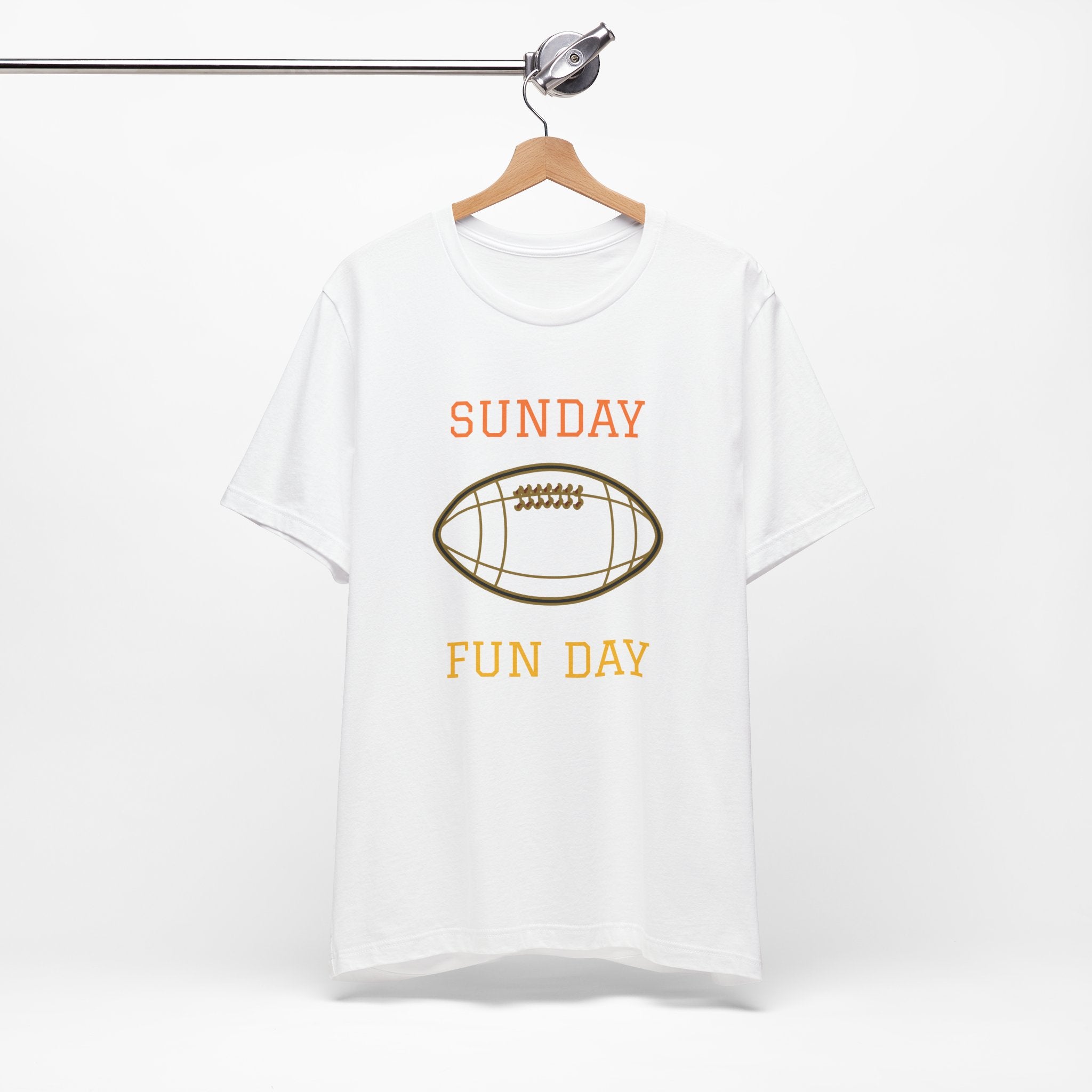 Sunday Fun Day Football T-Shirt — Casual Game Day Tee