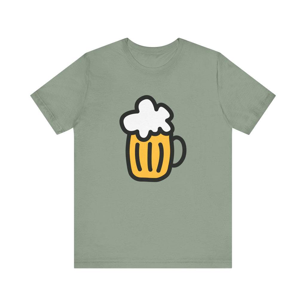 Beer Mug Tee — Cute Foamy Beer Graphic T-Shirt