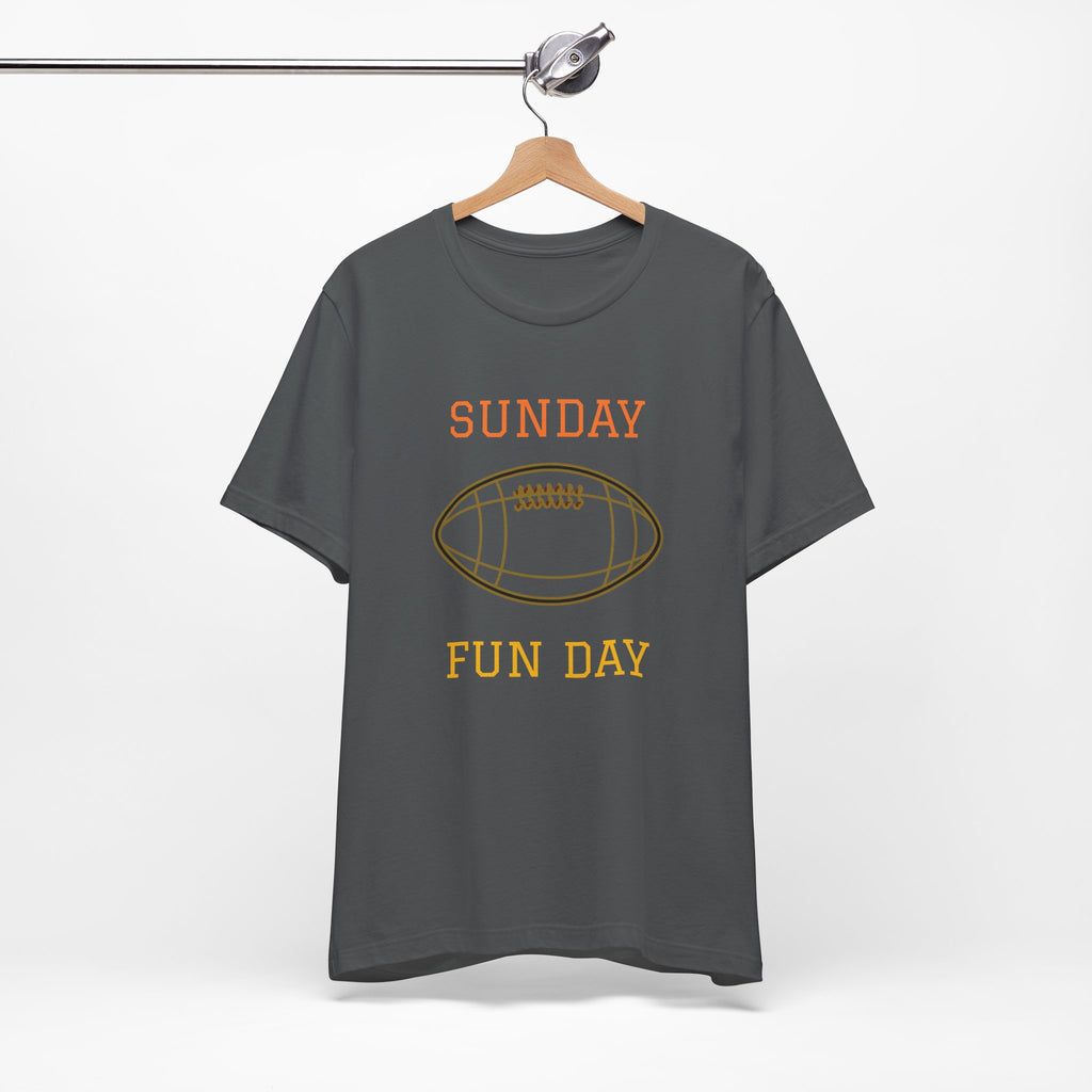 Sunday Fun Day Football T-Shirt — Casual Game Day Tee