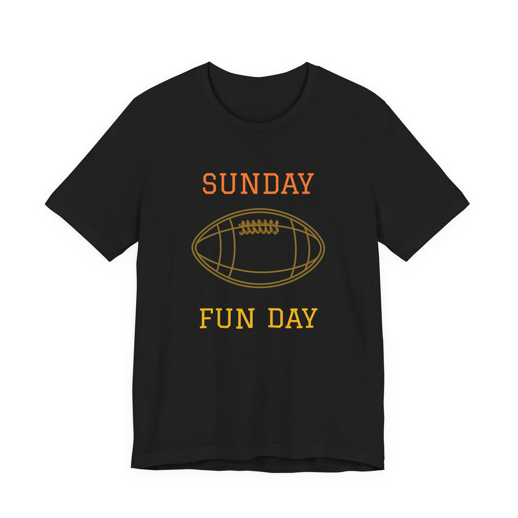 Sunday Fun Day Football T-Shirt — Casual Game Day Tee