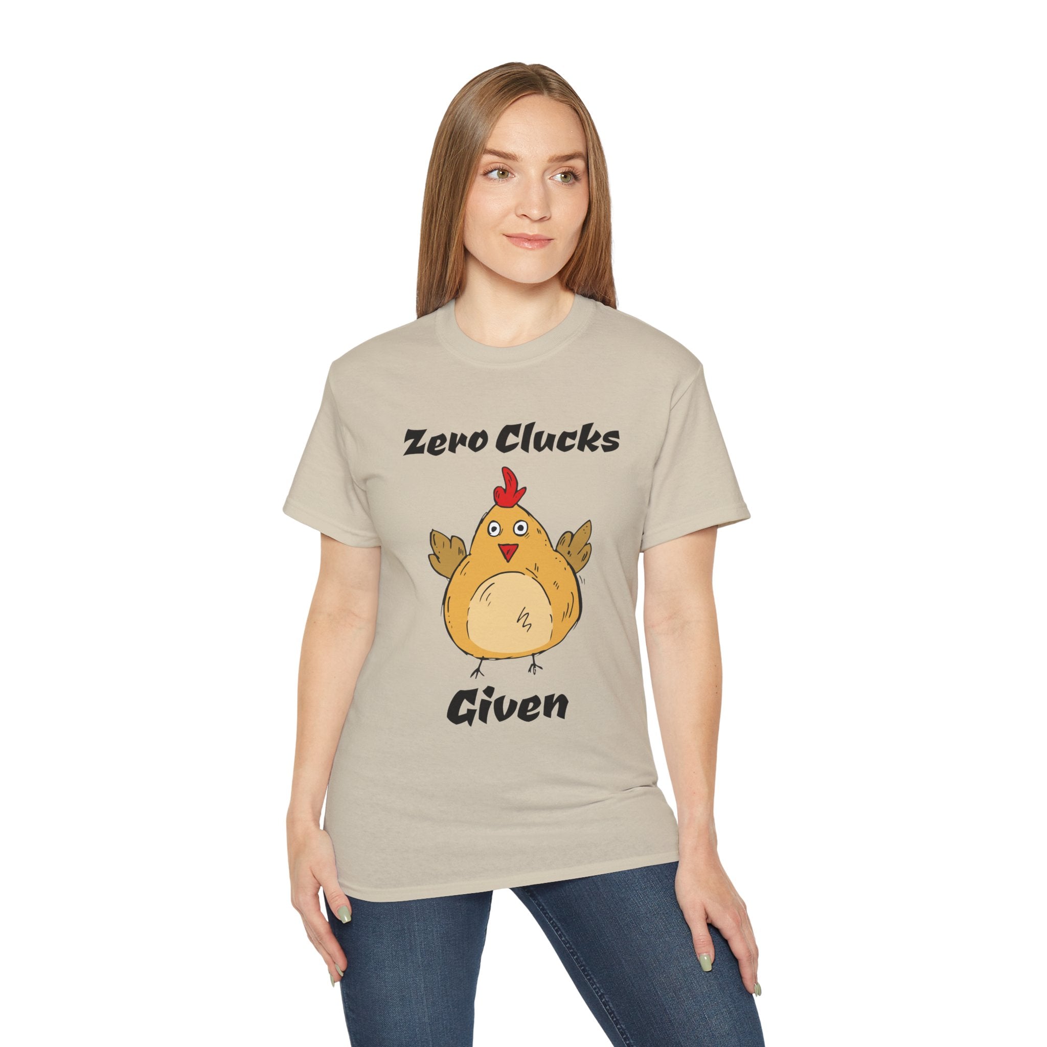 Zero Clucks Given Tee