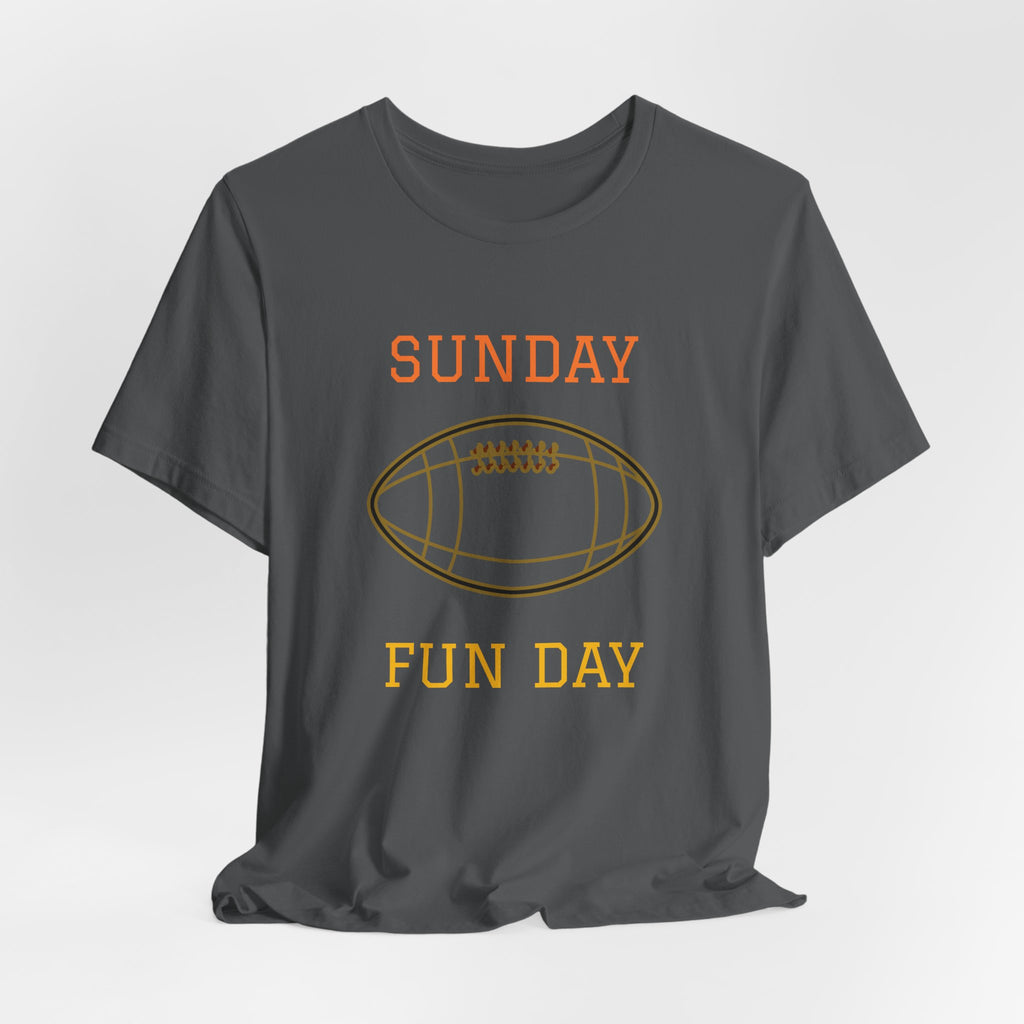 Sunday Fun Day Football T-Shirt — Casual Game Day Tee
