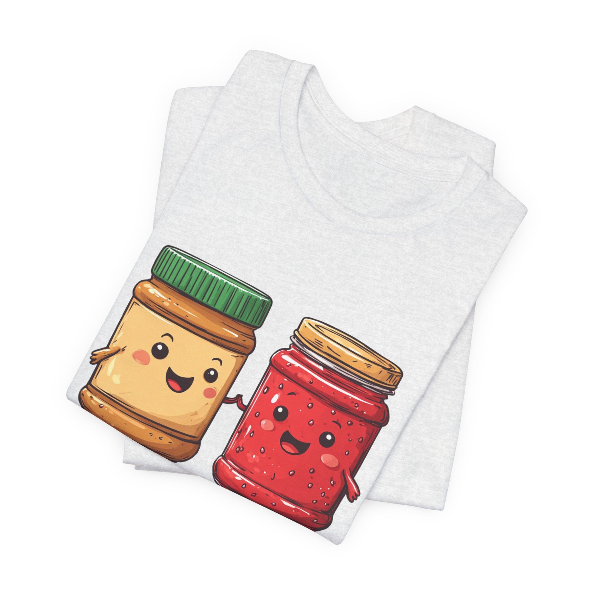 Peanut Butter & Jelly Cute Jars Tee