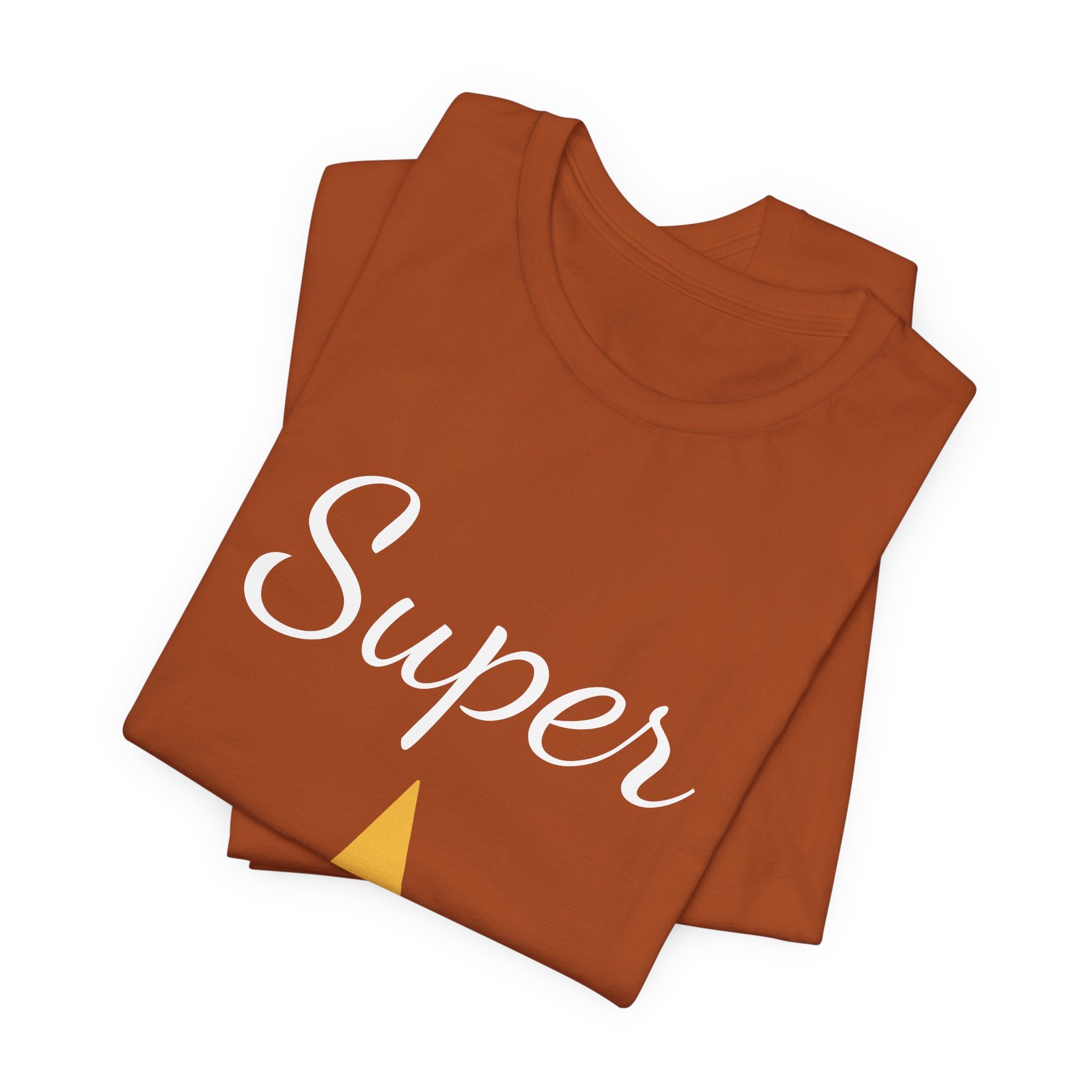 Super Star T-Shirt — Casual Graphic Tee with Yellow Star