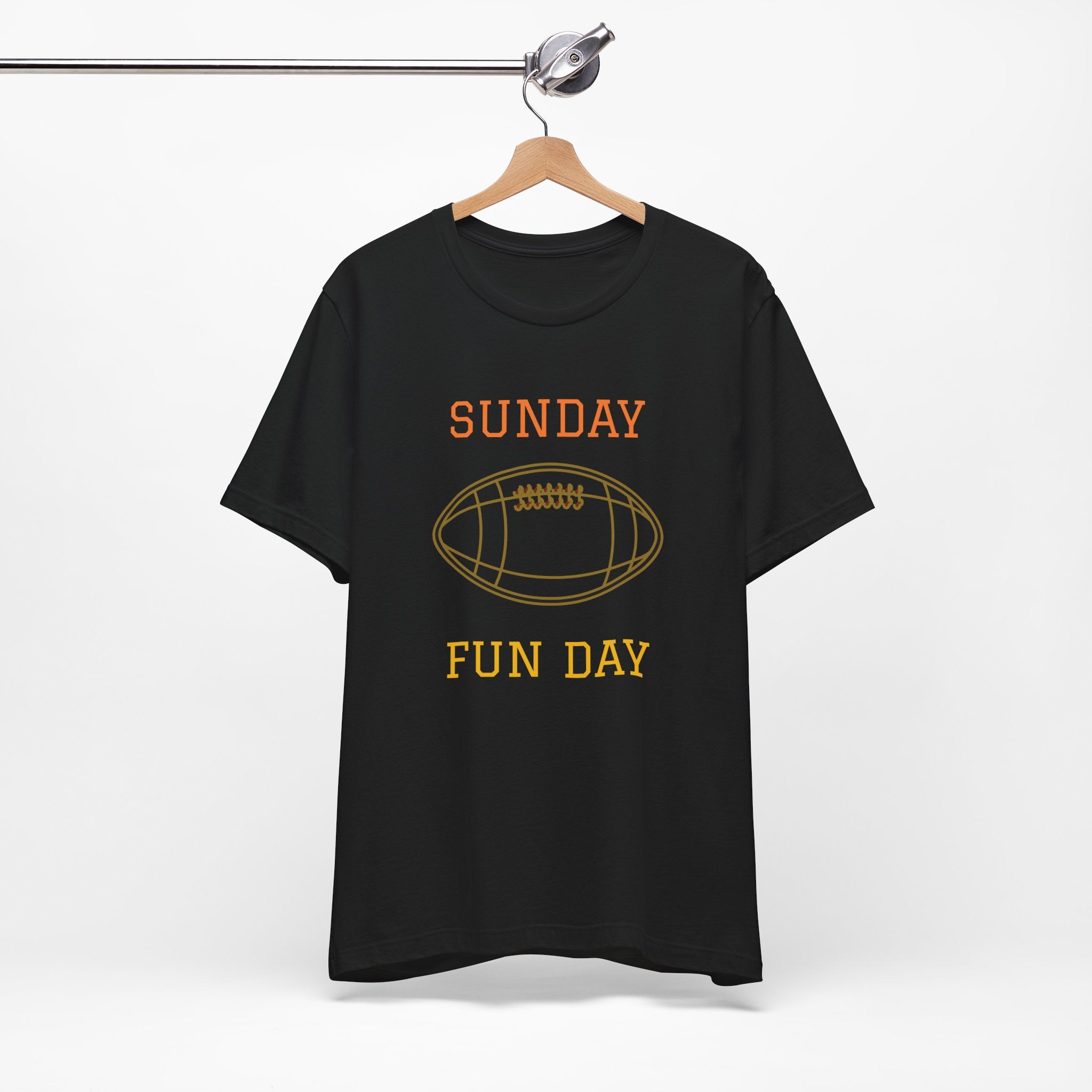 Sunday Fun Day Football T-Shirt — Casual Game Day Tee