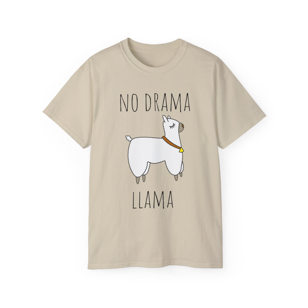 No Drama Llama T-Shirt — Funny Llama Graphic Tee