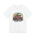 Quality Time Tee — Vintage Father & Child Car Ride T‑Shirt
