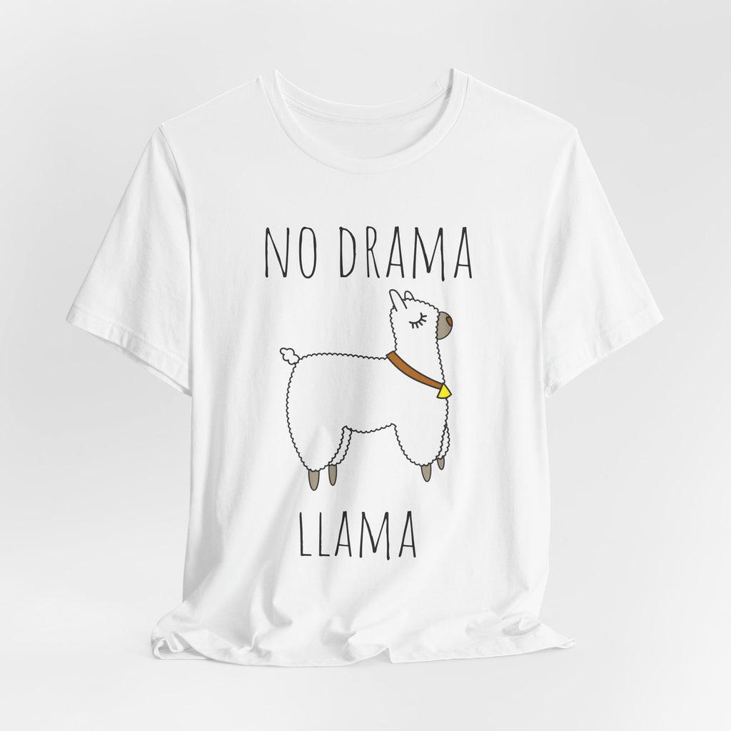 No Drama Llama T-Shirt — Funny Llama Graphic Tee