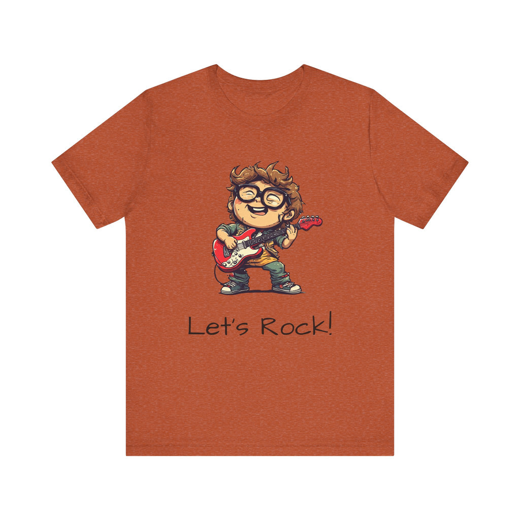Let's Rock Guitar Kid T-Shirt