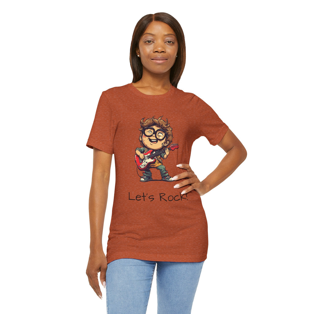 Let's Rock Guitar Kid T-Shirt