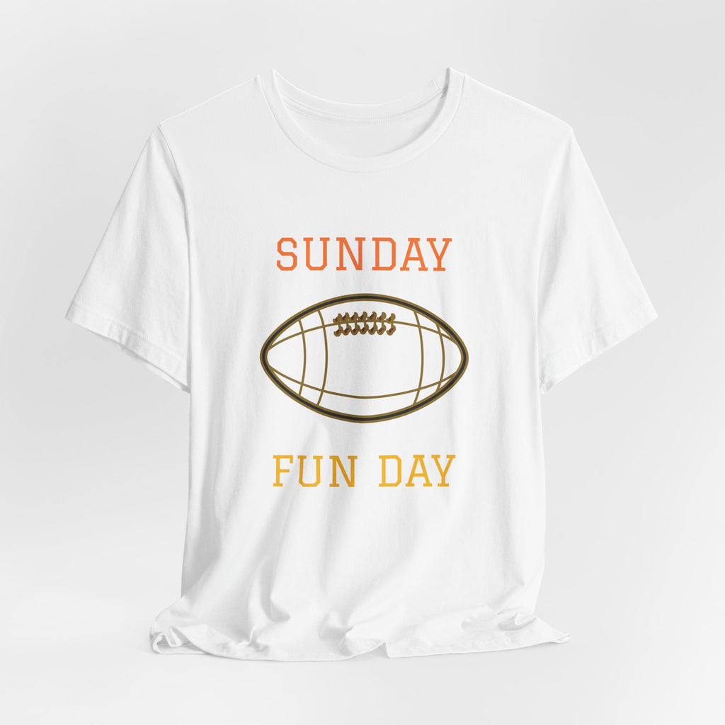 Sunday Fun Day Football T-Shirt — Casual Game Day Tee
