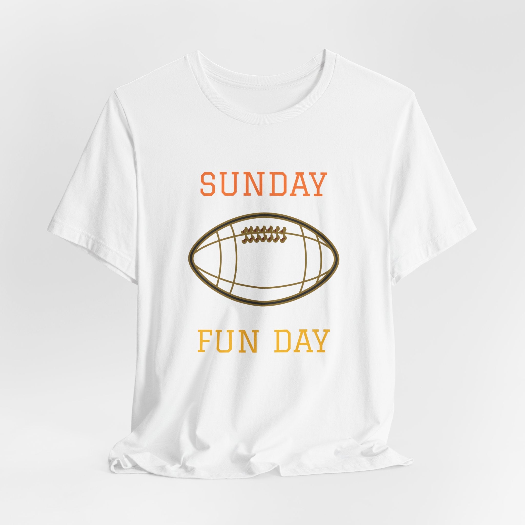 Sunday Fun Day Football T-Shirt — Casual Game Day Tee