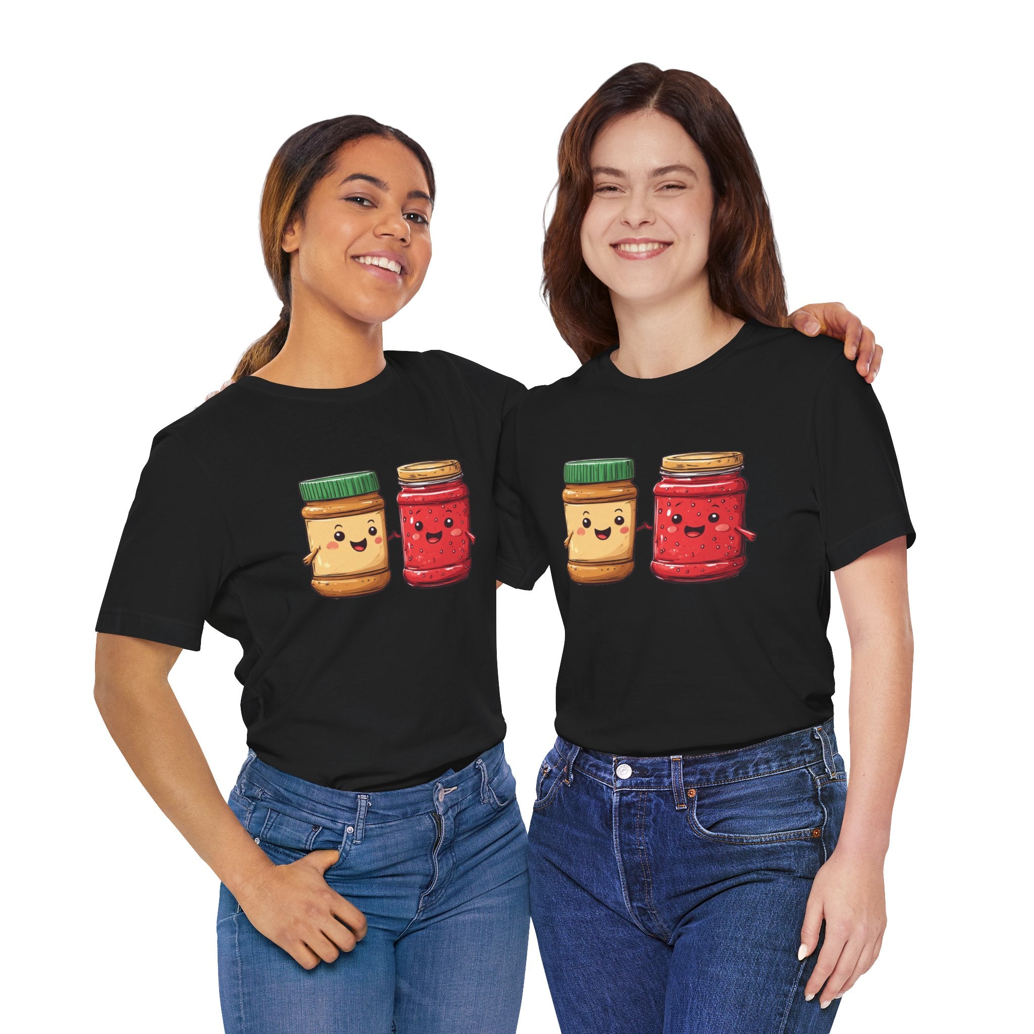 Peanut Butter & Jelly Cute Jars Tee