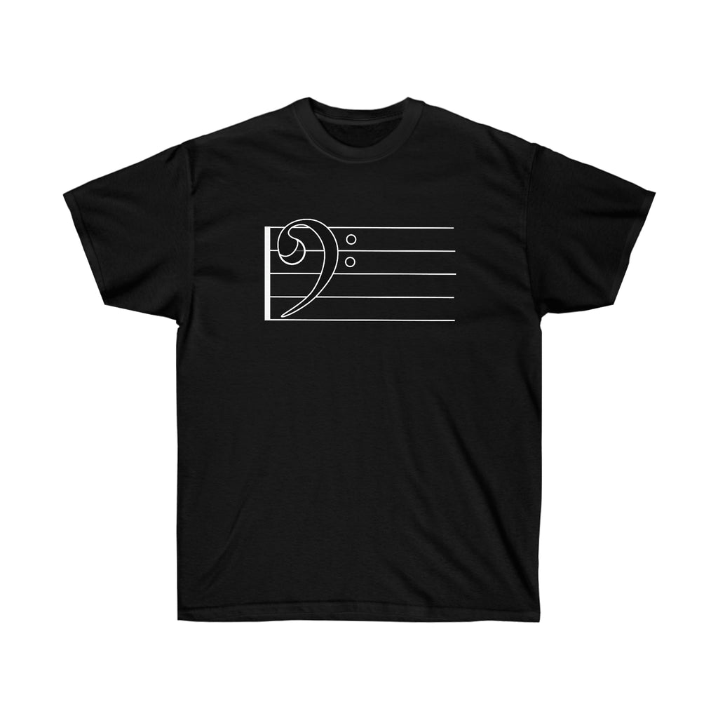 Bass Clef 2 Tee